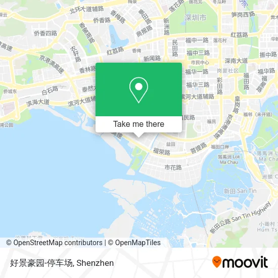好景豪园-停车场 map