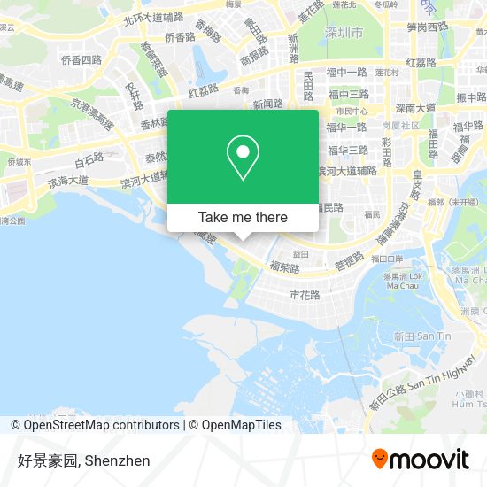 好景豪园 map