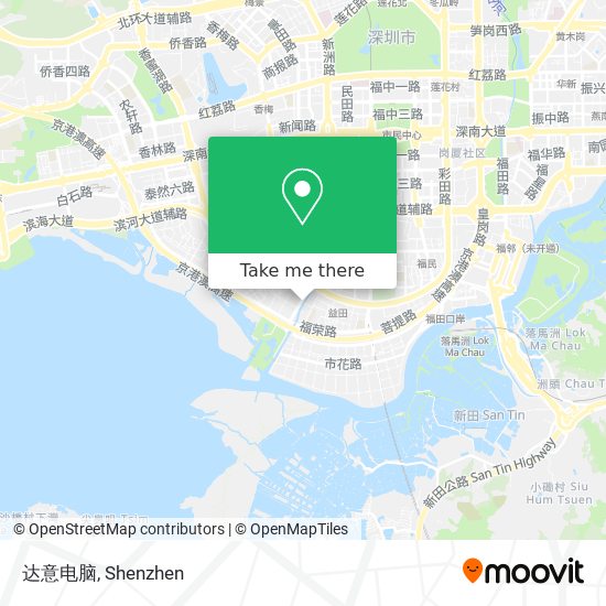 达意电脑 map