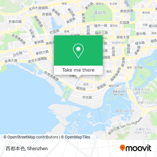 西都本色 map