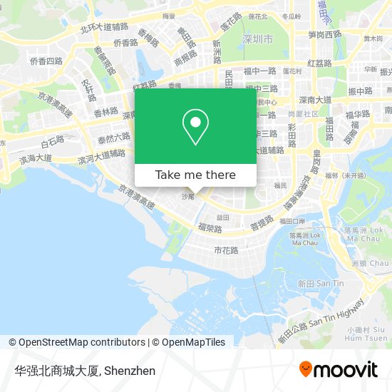 华强北商城大厦 map