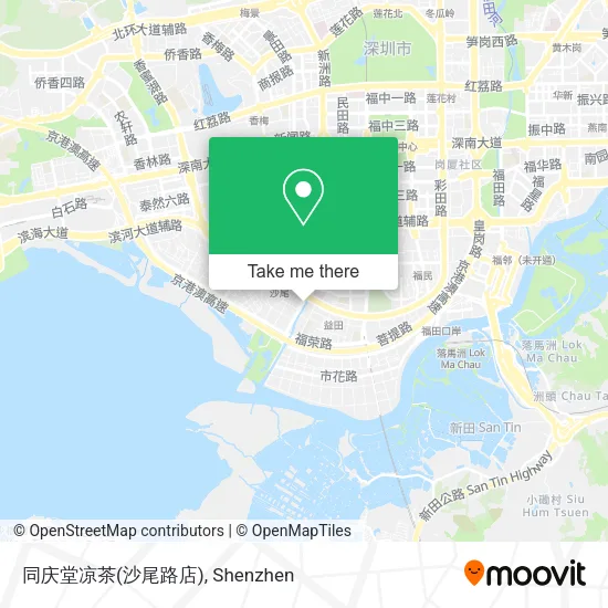 同庆堂凉茶(沙尾路店) map