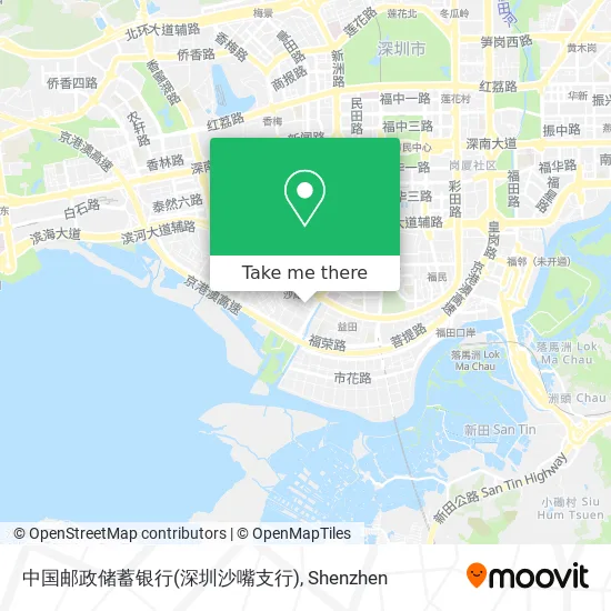 中国邮政储蓄银行(深圳沙嘴支行) map