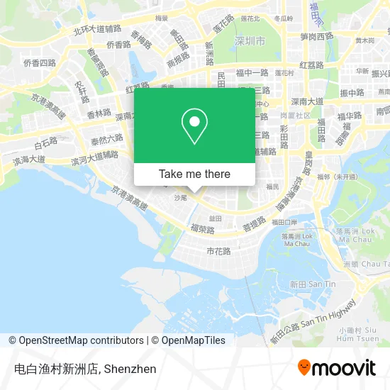 电白渔村新洲店 map