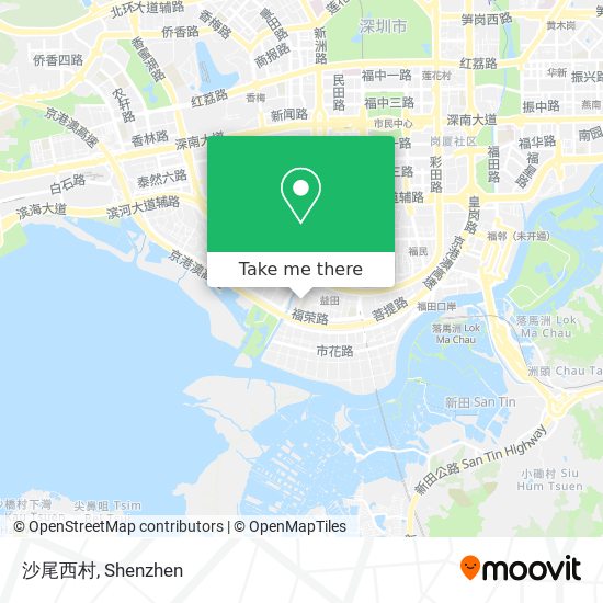 沙尾西村 map