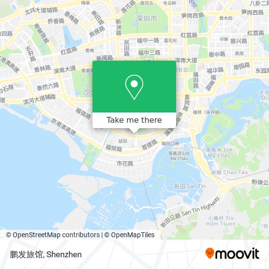 鹏发旅馆 map