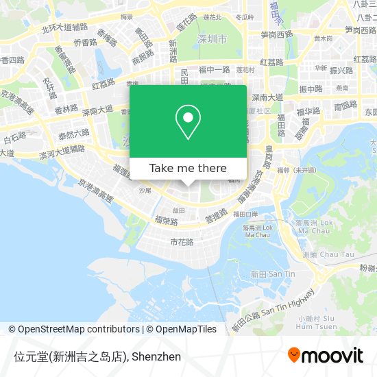 位元堂(新洲吉之岛店) map
