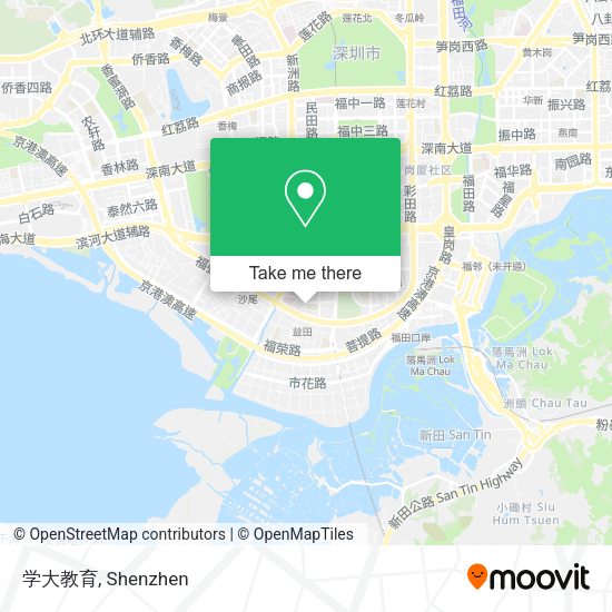 学大教育 map