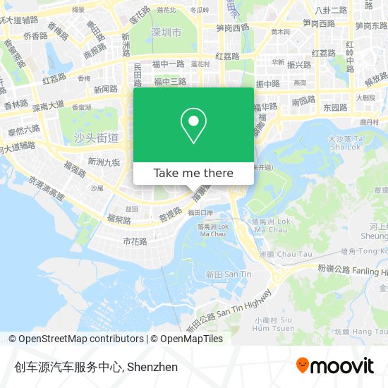 创车源汽车服务中心 map