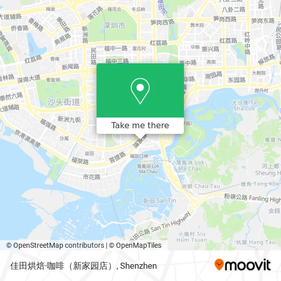 佳田烘焙·咖啡（新家园店） map