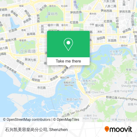 石兴凯美容皇岗分公司 map