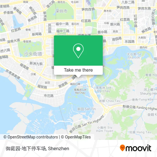 御庭园-地下停车场 map