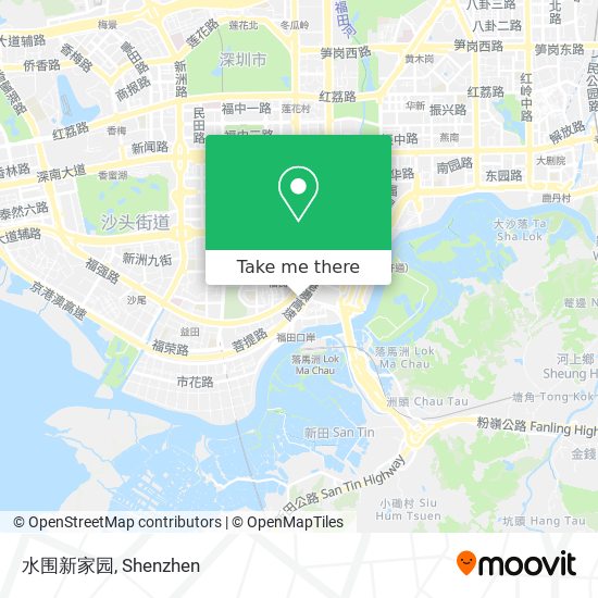 水围新家园 map