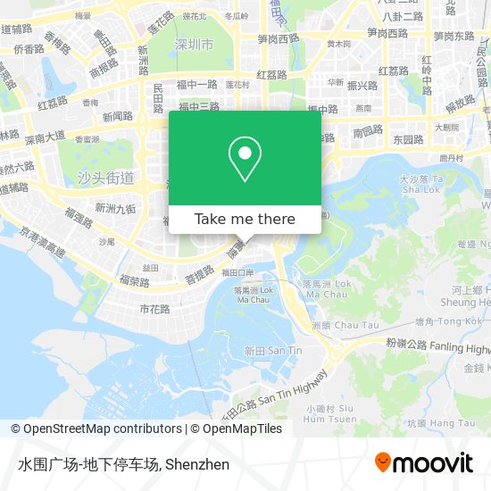 水围广场-地下停车场 map