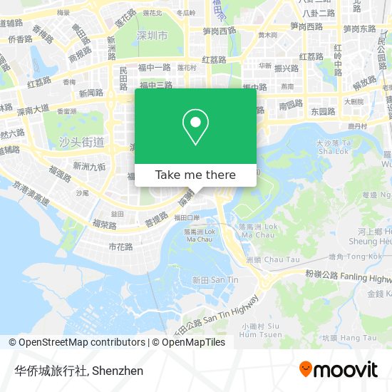 华侨城旅行社 map