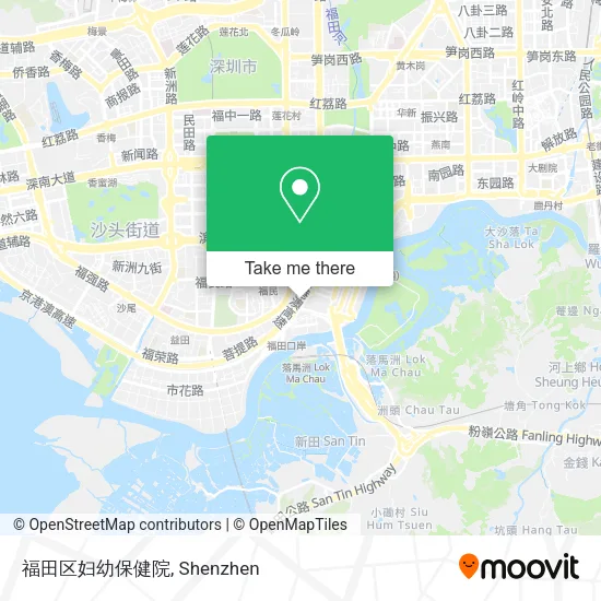 福田区妇幼保健院 map