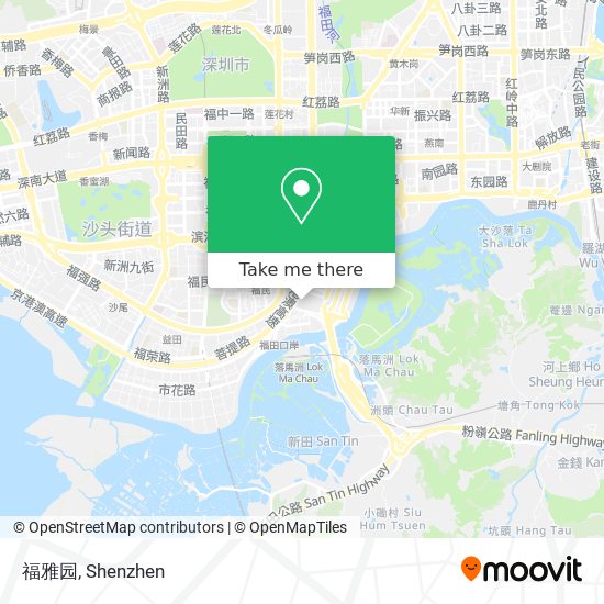福雅园 map