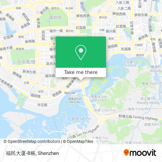 福民大厦-B栋 map