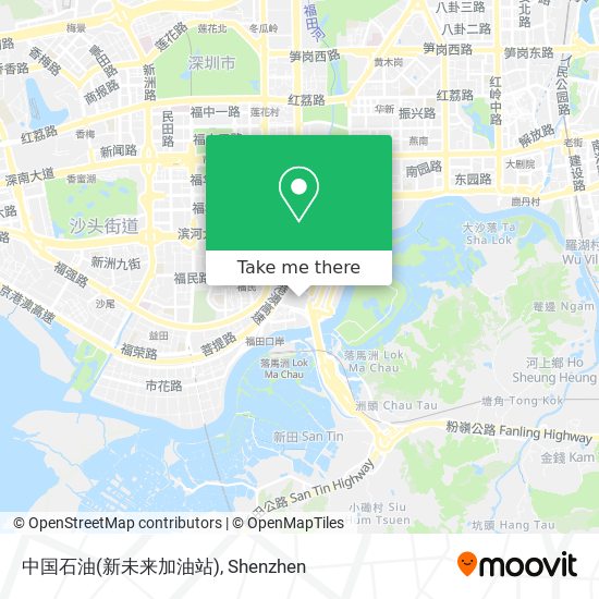 中国石油(新未来加油站) map