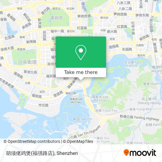 胡须佬鸡煲(福强路店) map