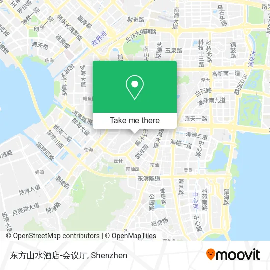 东方山水酒店-会议厅 map