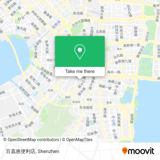 百嘉惠便利店 map