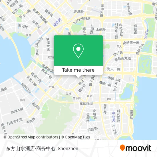 东方山水酒店-商务中心 map
