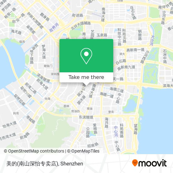 美的(南山深怡专卖店) map