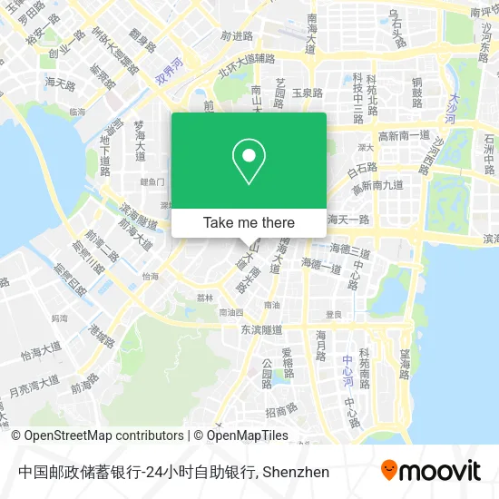 中国邮政储蓄银行-24小时自助银行 map