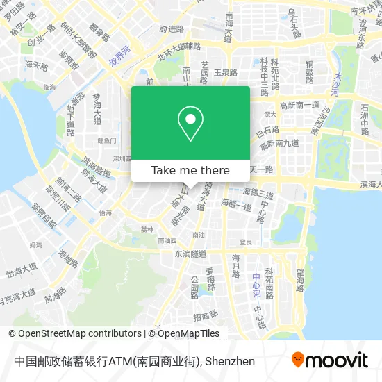 中国邮政储蓄银行ATM(南园商业街) map