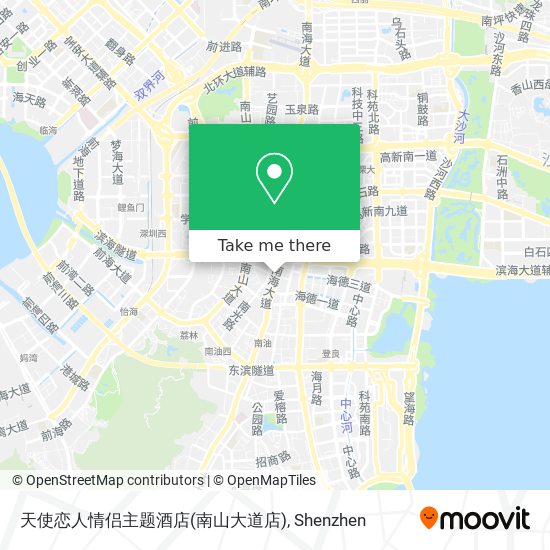 天使恋人情侣主题酒店(南山大道店) map