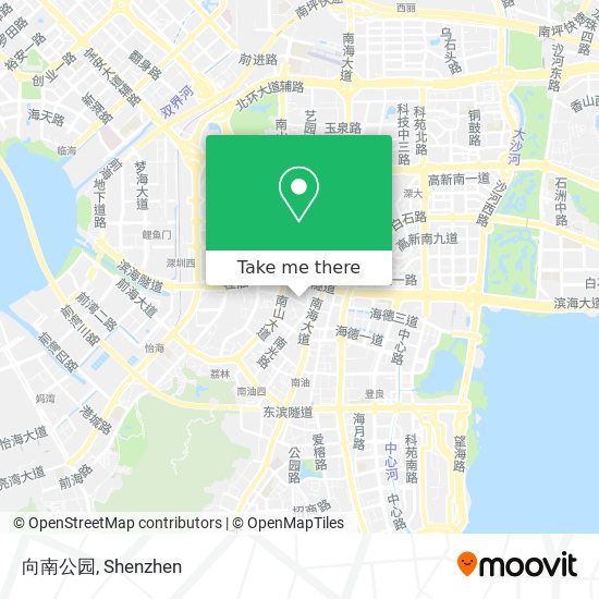 向南公园 map