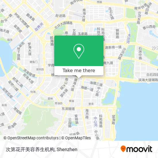 次第花开美容养生机构 map