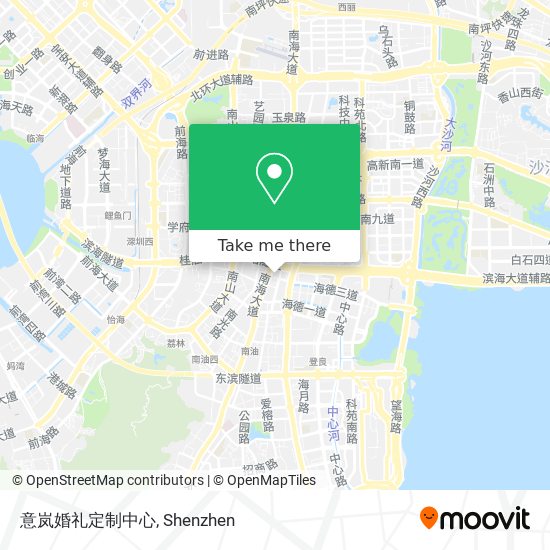 意岚婚礼定制中心 map