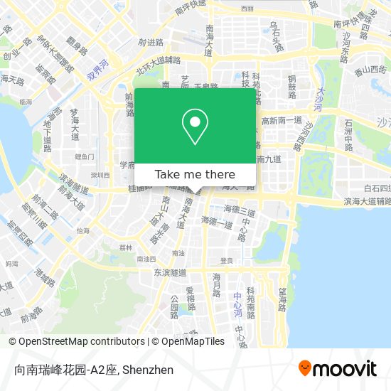 向南瑞峰花园-A2座 map