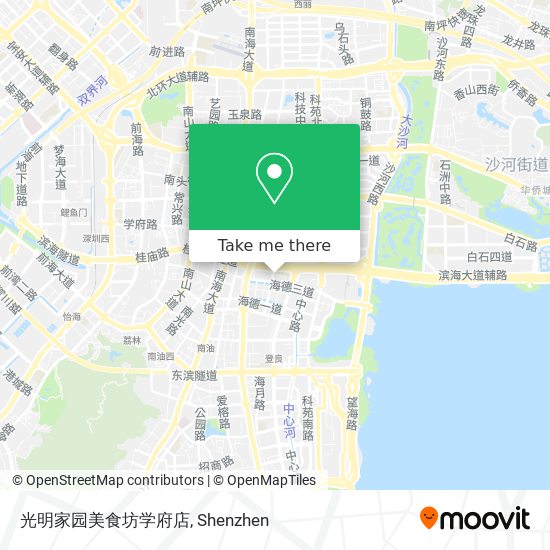 光明家园美食坊学府店 map