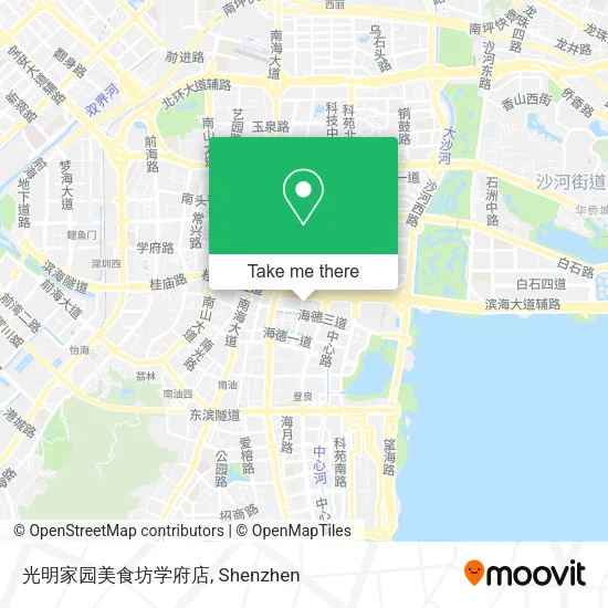 光明家园美食坊学府店 map