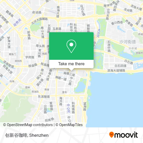 创新谷咖啡 map