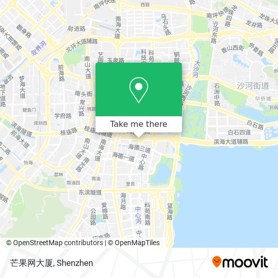 芒果网大厦 map