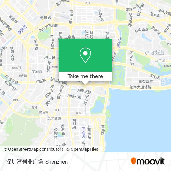 深圳湾创业广场 map