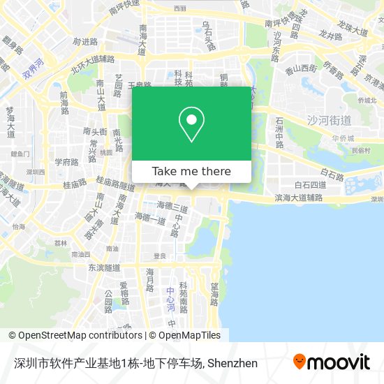 深圳市软件产业基地1栋-地下停车场 map