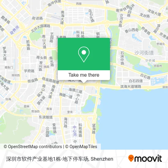 深圳市软件产业基地1栋-地下停车场 map
