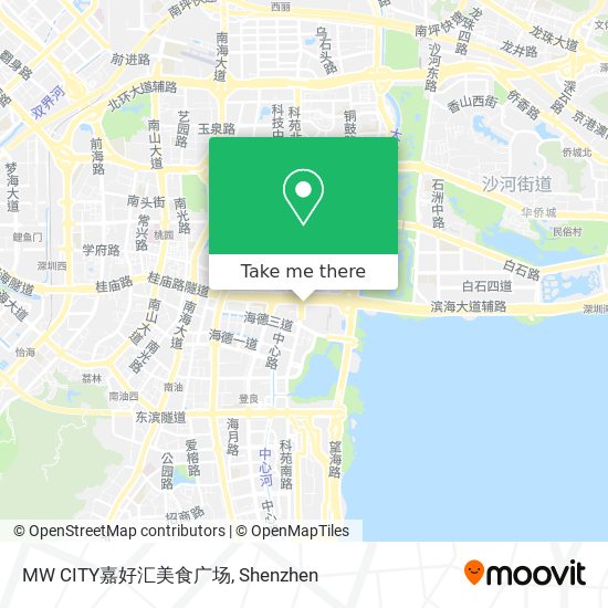 MW CITY嘉好汇美食广场 map