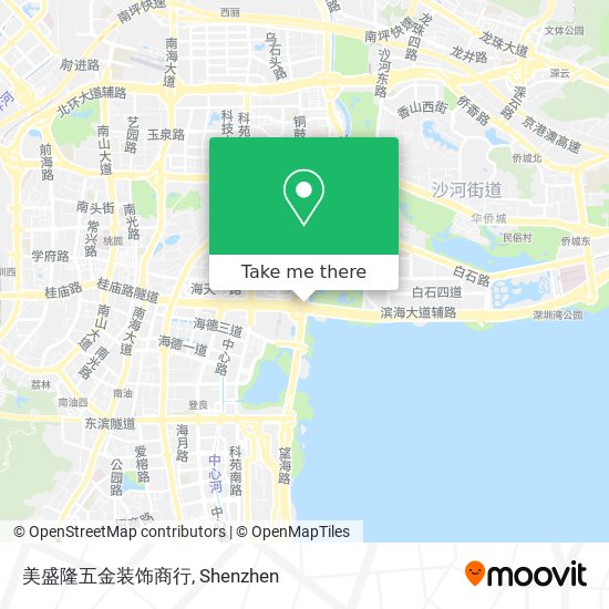 美盛隆五金装饰商行 map