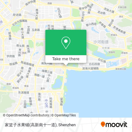 家篮子水果铺(高新南十一道) map