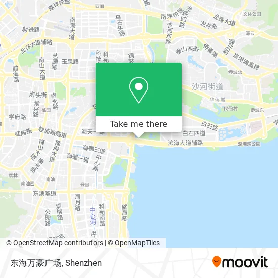 东海万豪广场 map