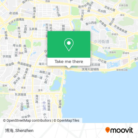 博海 map