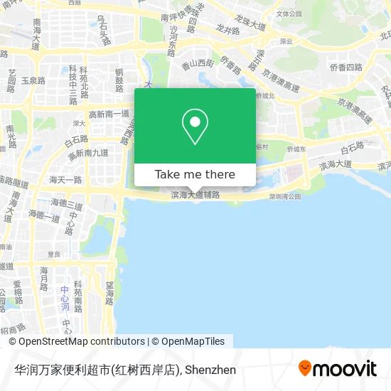 华润万家便利超市(红树西岸店) map