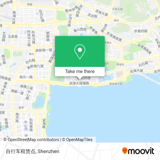 自行车租赁点 map