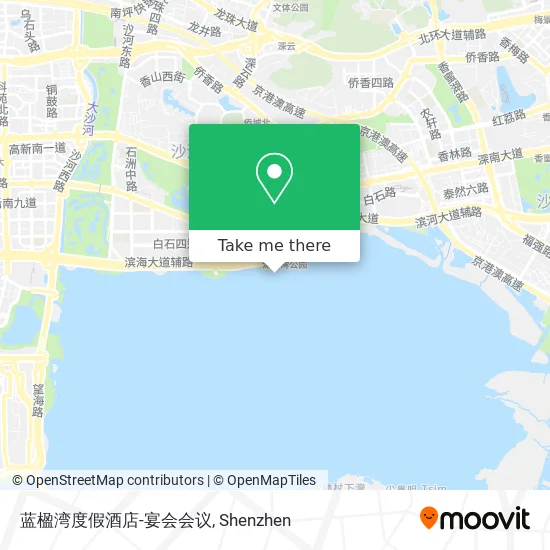 蓝楹湾度假酒店-宴会会议 map